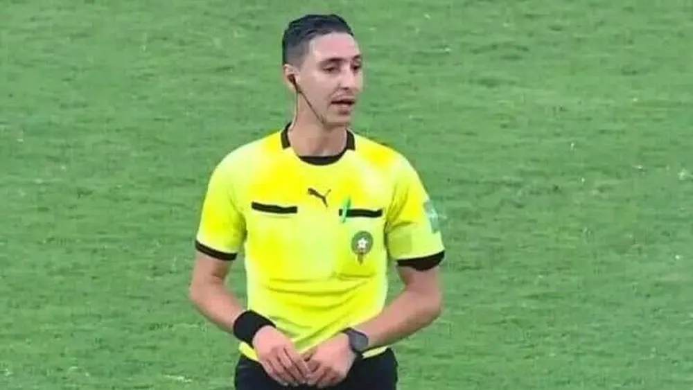 أمين المعطاوي يحكم مباراة الوداد وحسنية أكادير