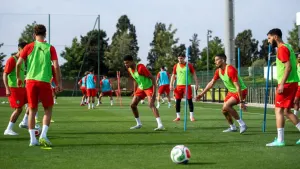 المنتخب الوطني يباشر أول تدريبه استعدادًا لكأس العالم 20